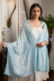 Victoria | Embroidered Wool Silk Stole